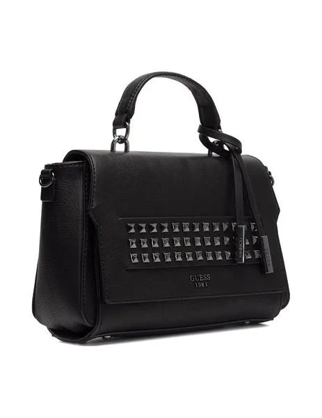 bolso guess moritz tachuelas negro