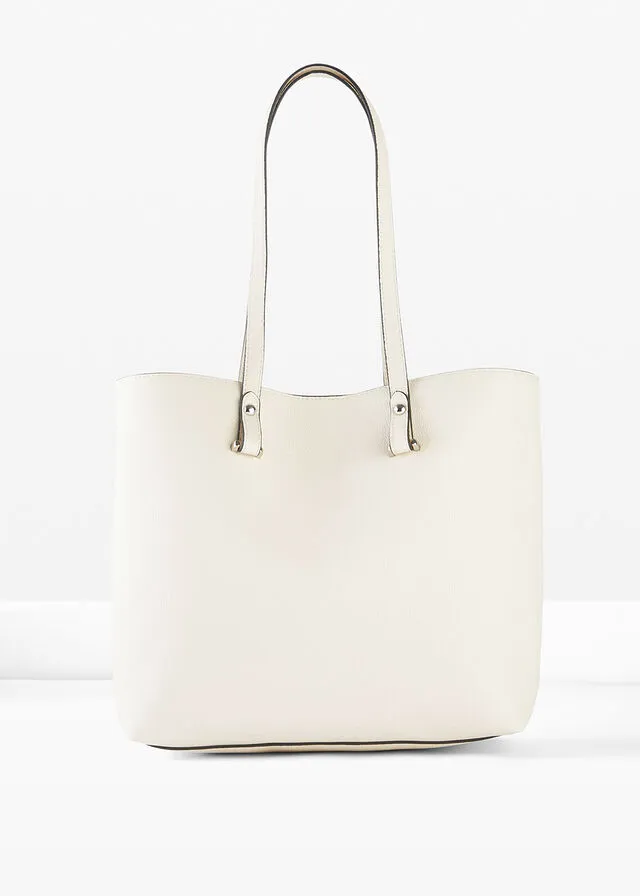 Bolso shopper Beige natural