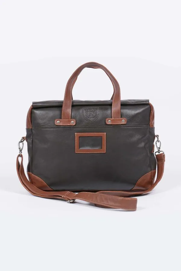 Bolsos Hombre Royal Air Force Crooks3 Dark Brown