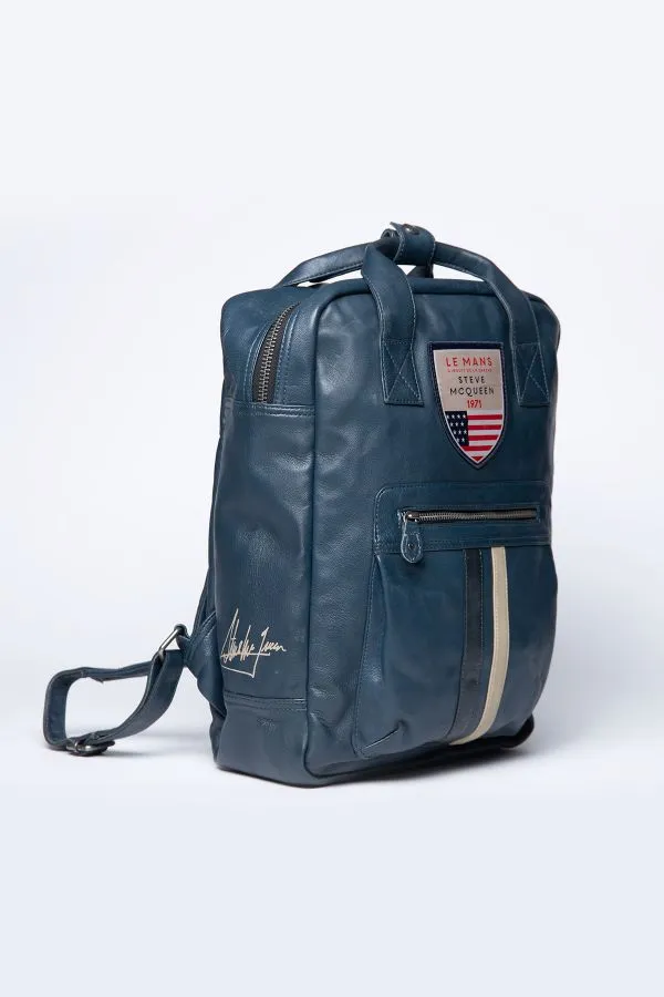 Bolsos Hombre Steve Mcqueen Matt4 Backpack Royal Blue