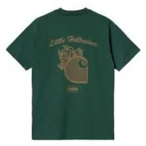 Camiseta Carhatt S/S little hellraiser Verde