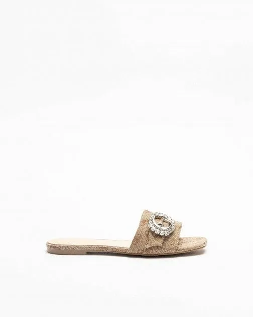 Chanclas Guess FLJLL2FAL19 Beige