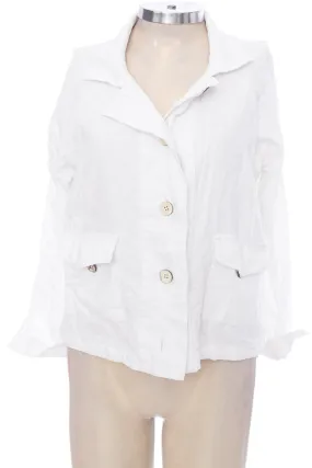 Chaqueta / Abrigo color Blanco - RAGGED