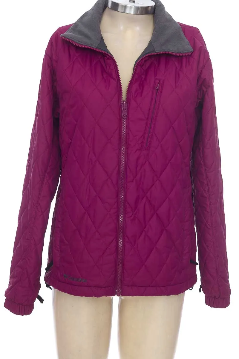 Chaqueta / Abrigo color Morado - Columbia