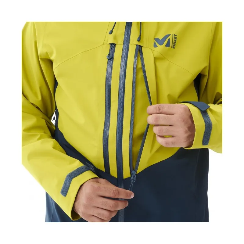 Chaqueta de esquí impermeable MILLET Meije 3l M (AZUL ABYSS/ORION) Hombre