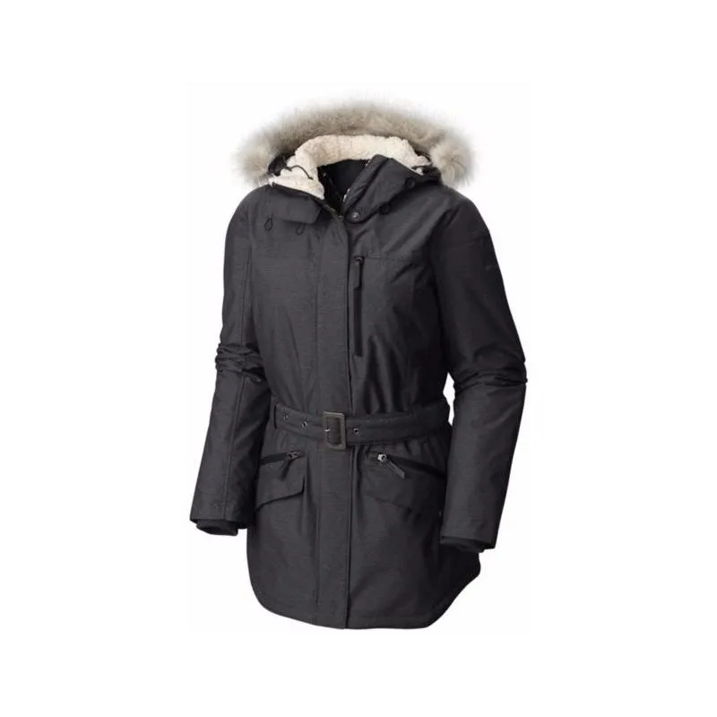 Chaqueta de invierno Columbia Chaqueta Carson Pass II (negra) Mujer