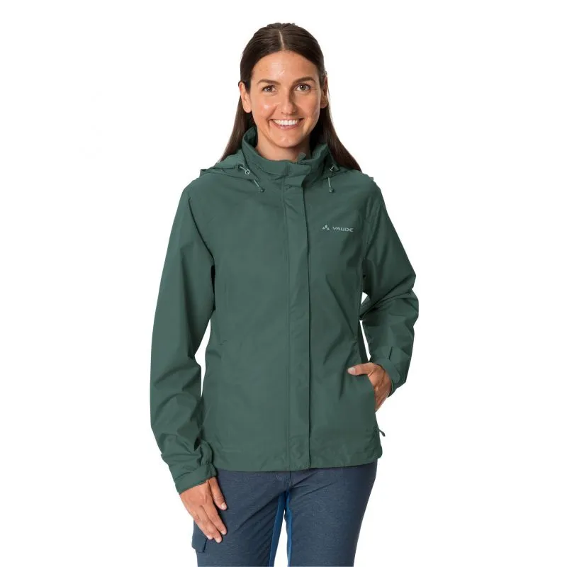 Chaqueta impermeable Vaude Escape Bike Light (Dusty Forest) mujer