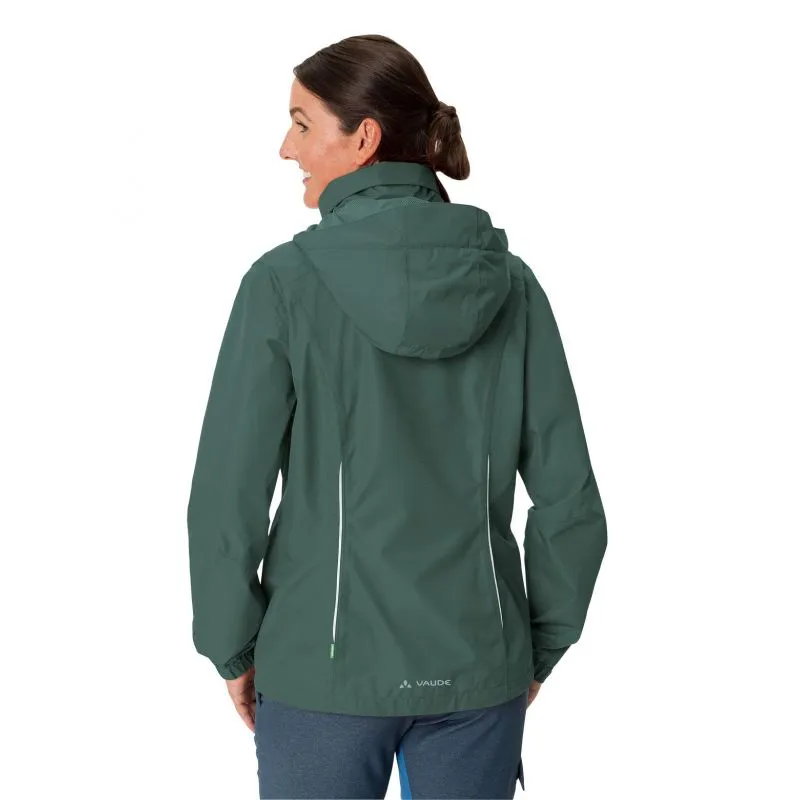 Chaqueta impermeable Vaude Escape Bike Light (Dusty Forest) mujer