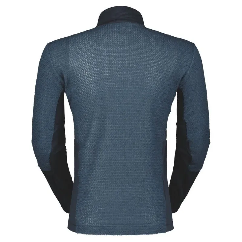 Chaqueta polar para hombre Scott Explorair Alpha Raw (azul metálico/azul oscuro)