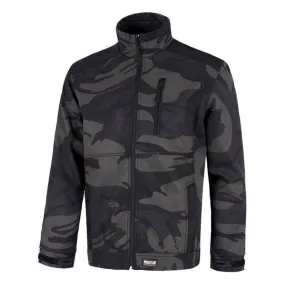 Chaqueta tejido WorkShell de camuflaje