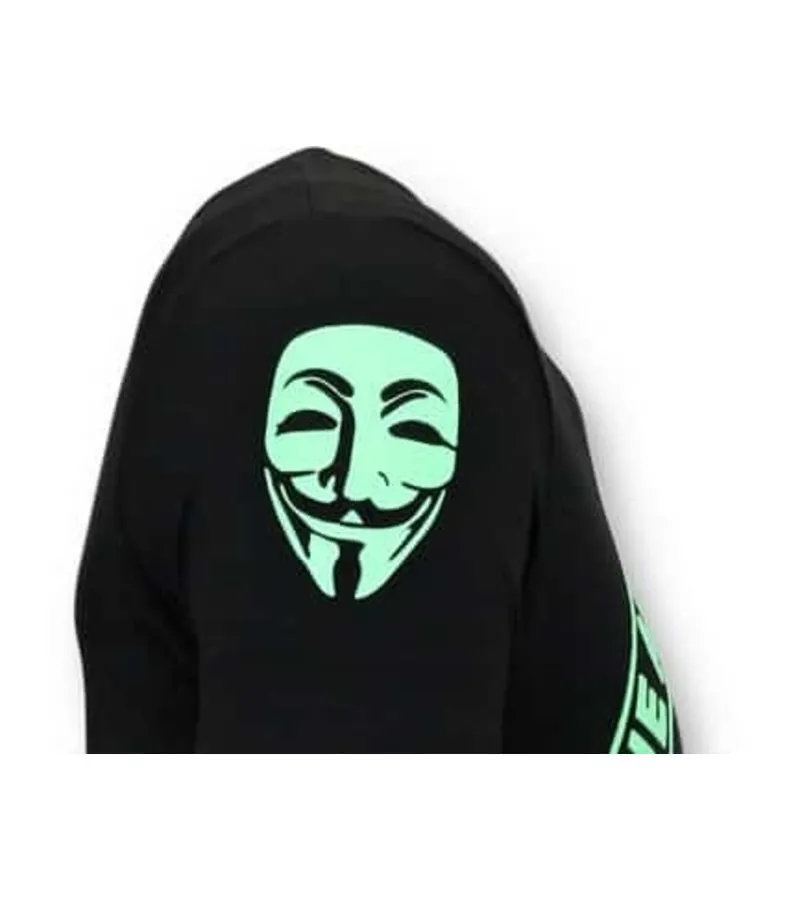 Exclusiva Camiseta Somos We Are Anonymous - Negro