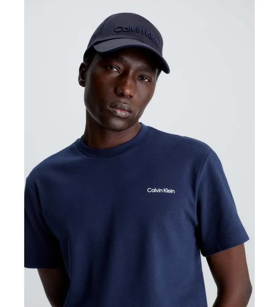 Gorra Cotton Twill Logo marino