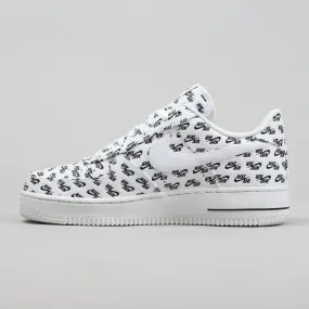 Nike Air Force 1 Low 07 ''All Over Logo White'' QS