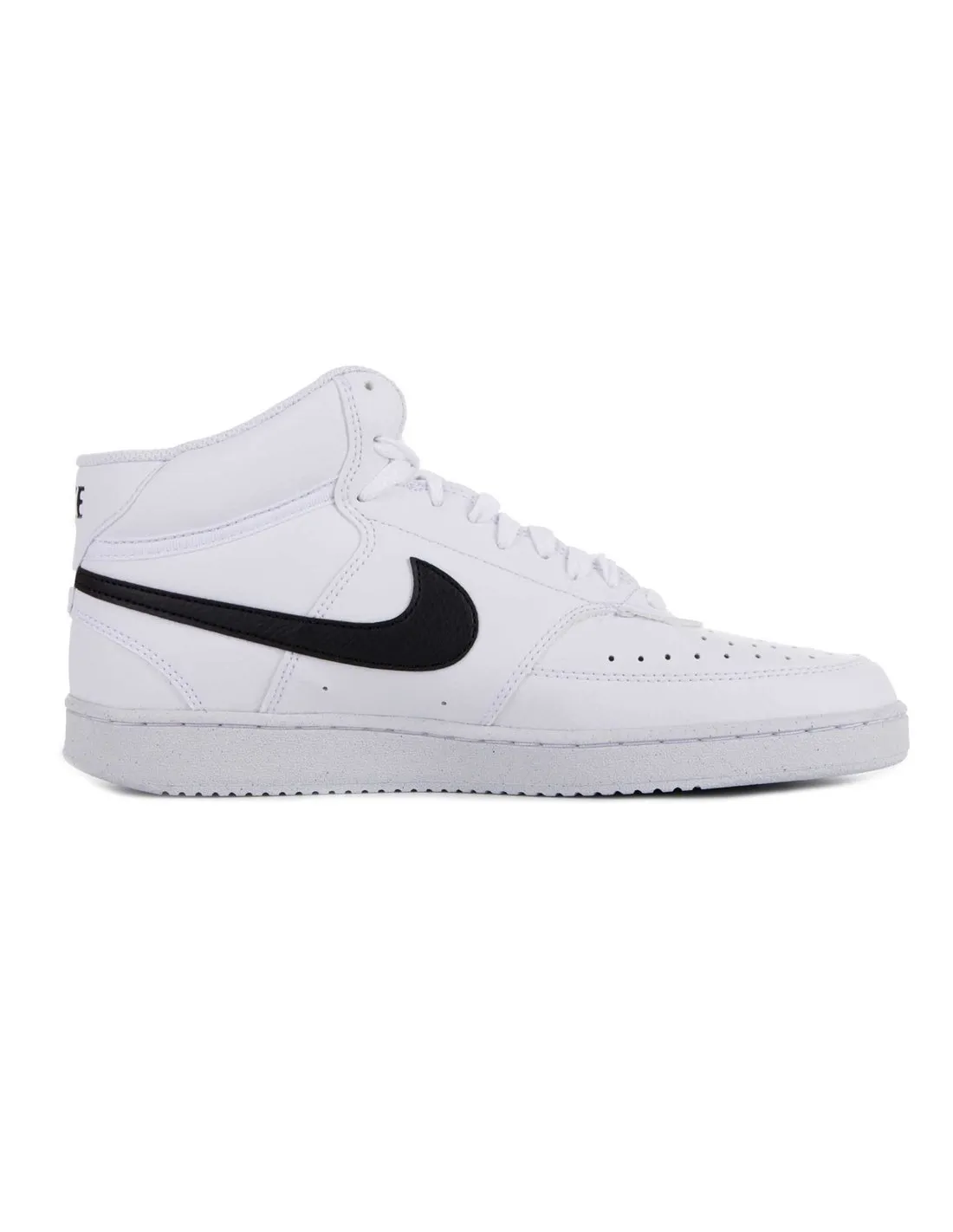 NIKE - Zapatillas blanco y negro Court Vision Mid NN Hombre