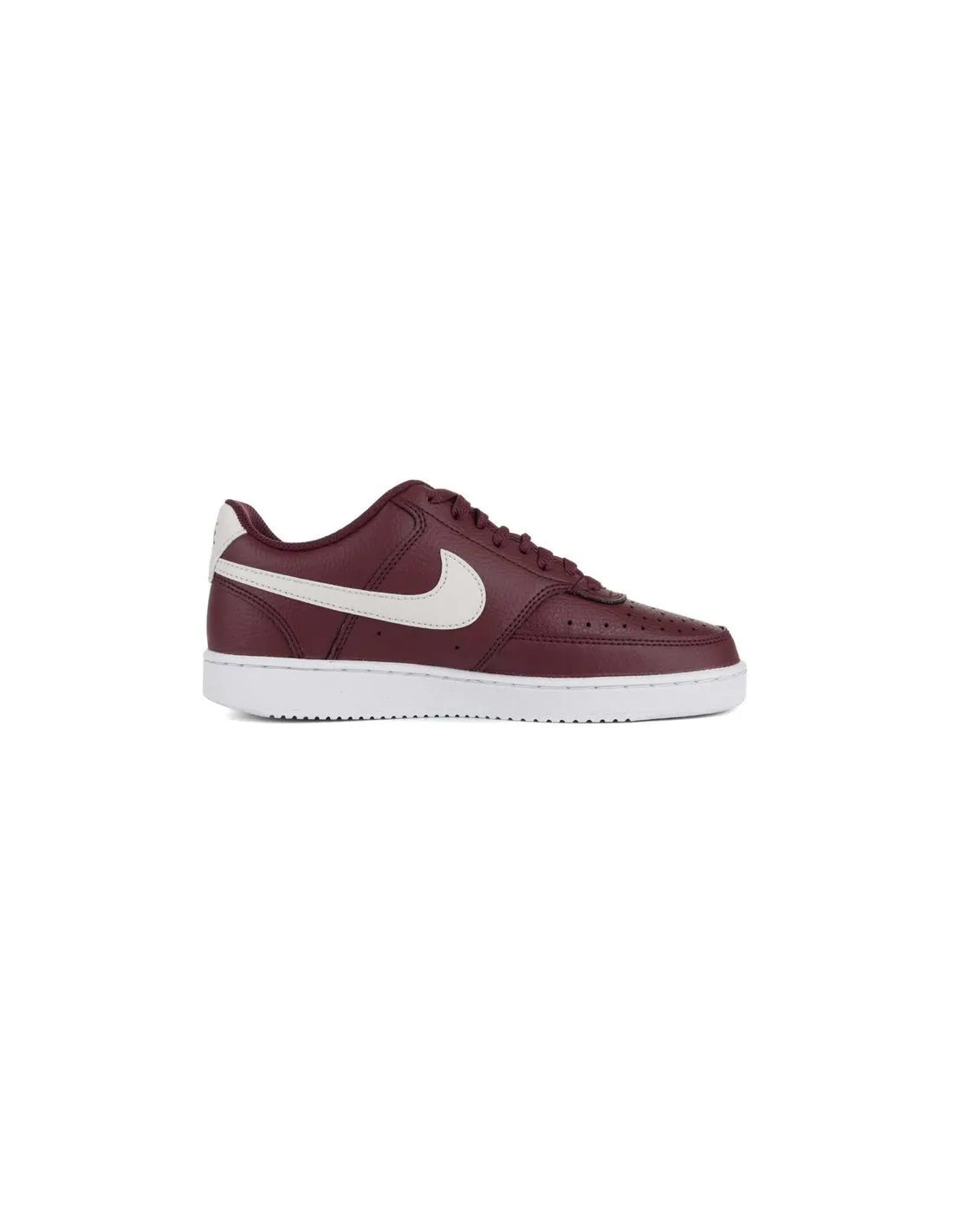 NIKE - Zapatillas burdeos Court Vision Low Mujer