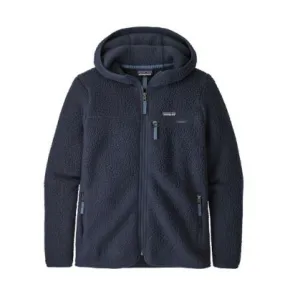 Patagonia Retro Pile (New Navy) forro polar con capucha para mujer