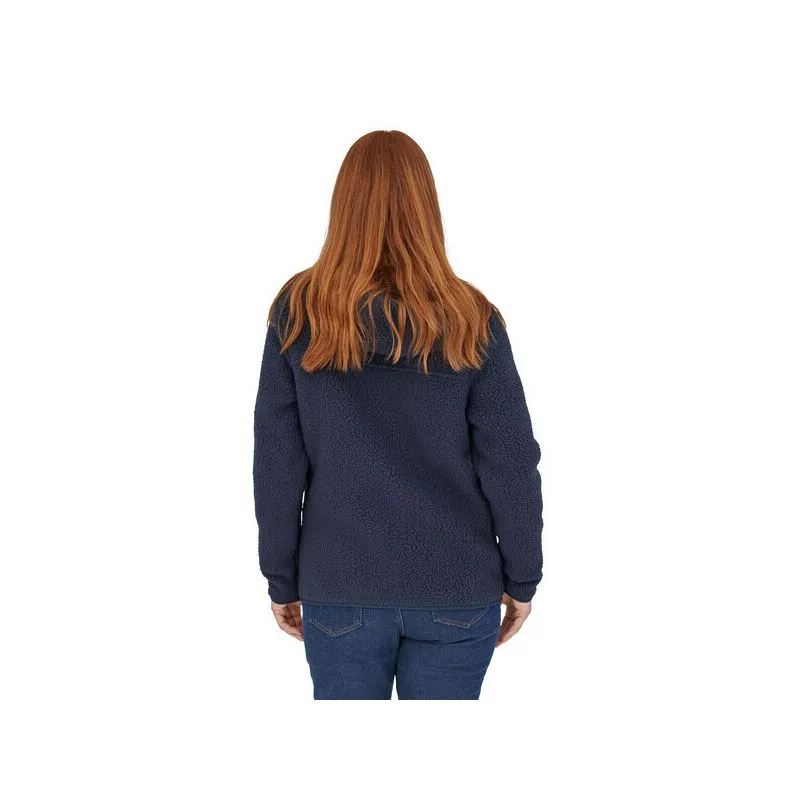 Patagonia Retro Pile (New Navy) forro polar con capucha para mujer