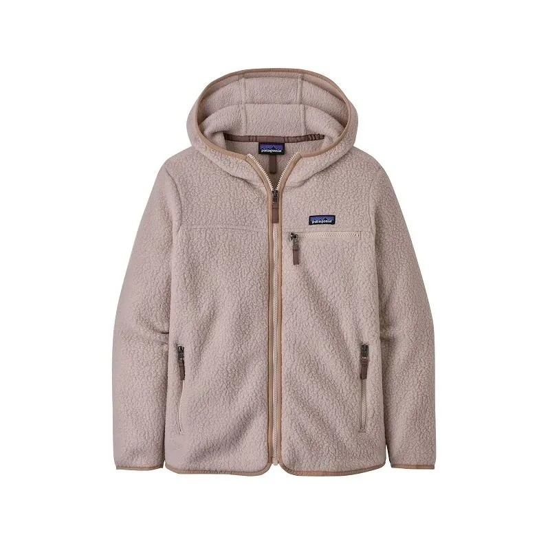 Patagonia Retro Pile (Shroom Taupe) forro polar con capucha para mujer