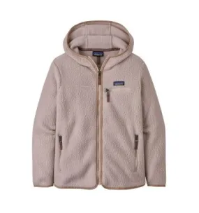 Patagonia Retro Pile (Shroom Taupe) forro polar con capucha para mujer