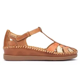 PIKOLINOS Cadaques W8K-0705C1 Nata y brandy Sandalia casual mujer