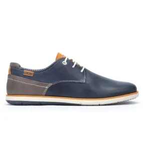 PIKOLINOS Jucar M4E-4104C1 Azul y Brandy Zapato cordón hombre