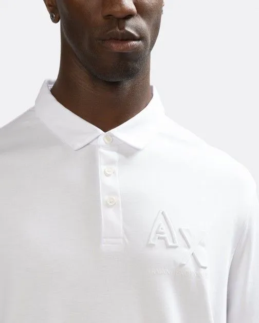 Polo Armani Exchange 3RZFHE Blanco