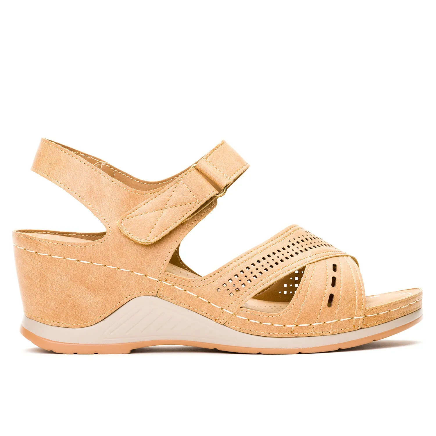 Sandalia Mujer Beige Alexia Chinitown