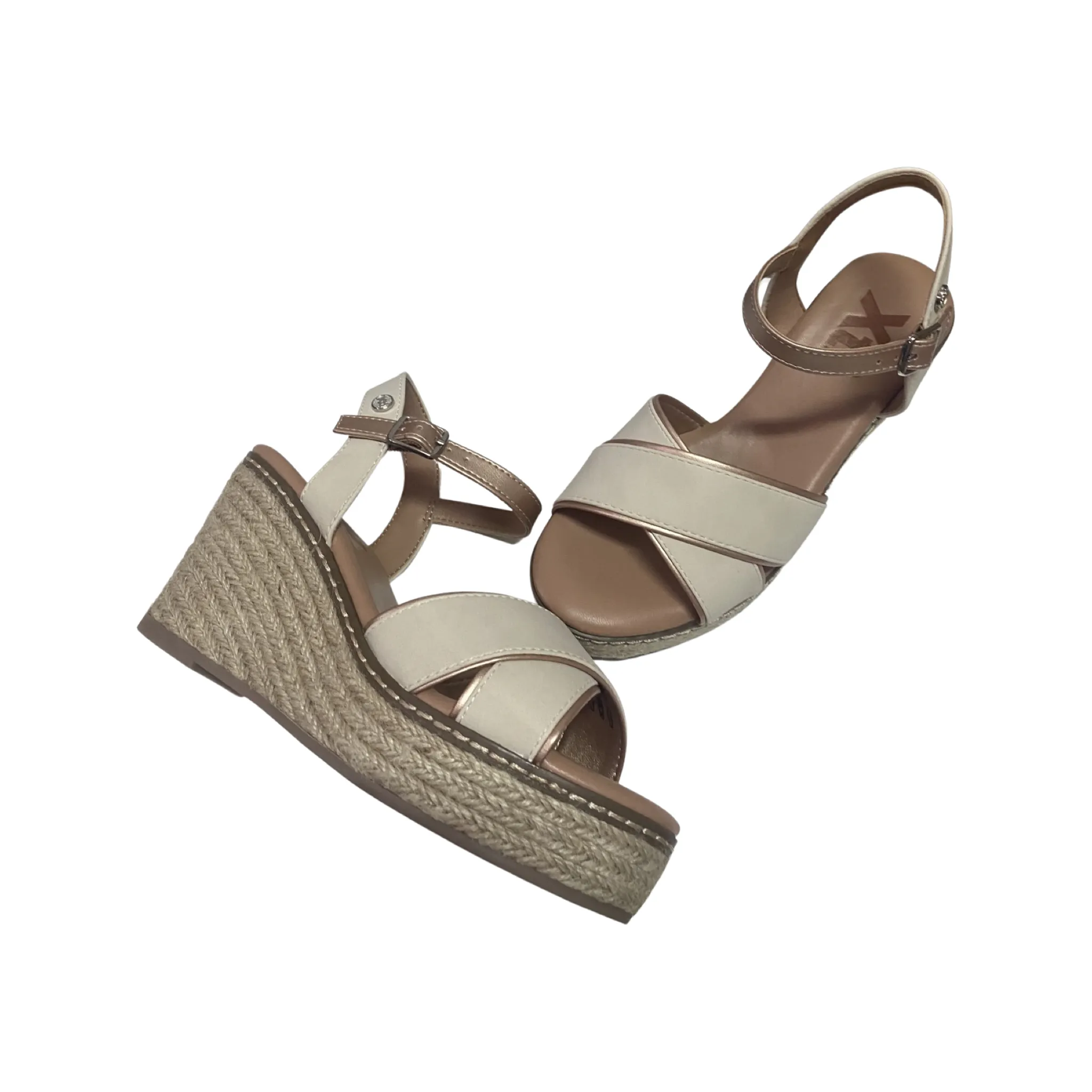 SANDALIA MUJER XTI 141282 BEIGE