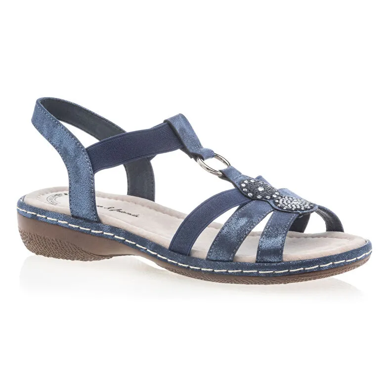 Sandalias / sandalias mujer azul