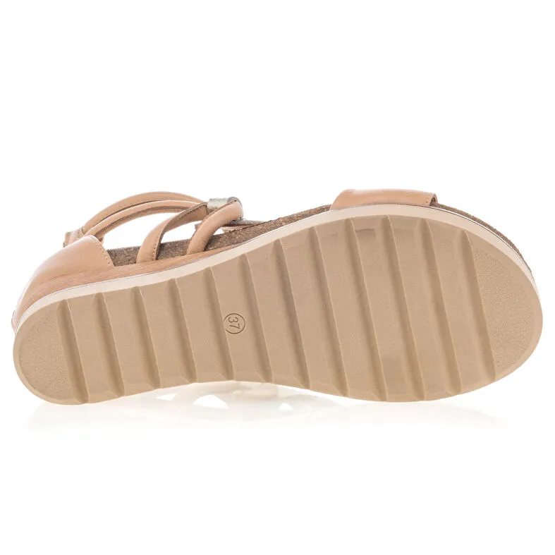 Sandalias / sandalias mujer beige