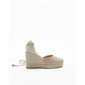 Sandalias con cuña PROF 24YU003-01 Beige