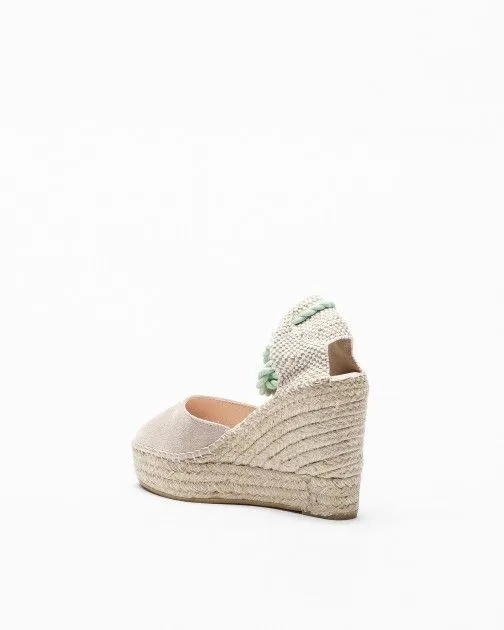 Sandalias con cuña PROF Alba135 Beige