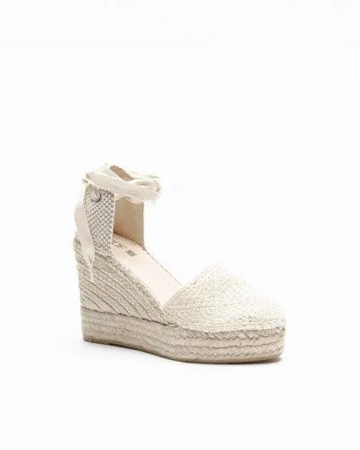 Sandalias con cuña PROF Alba64 Beige