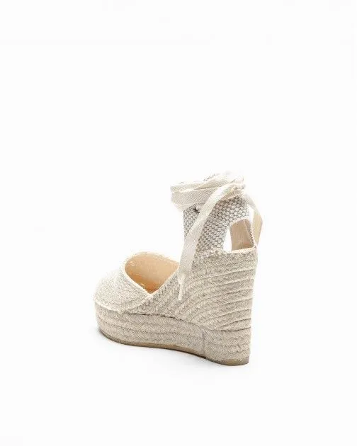 Sandalias con cuña PROF Alba64 Beige