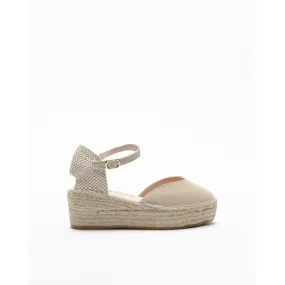 Sandalias con cuña PROF JAVA22 Beige