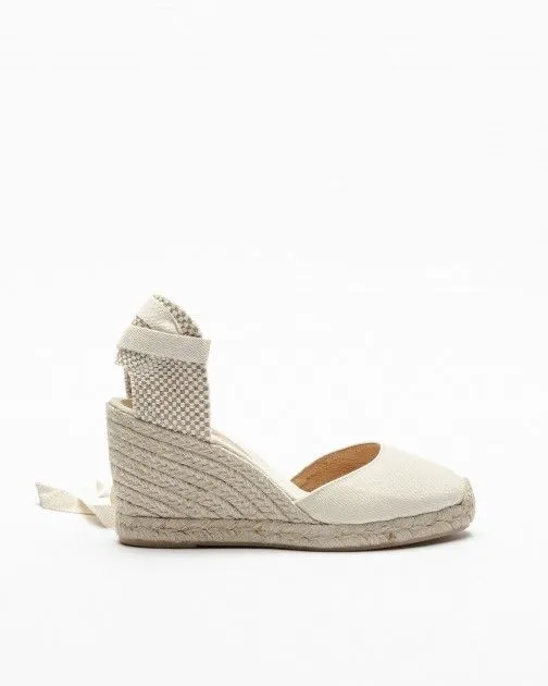 Sandalias con cuña PROF NATY 2 Beige