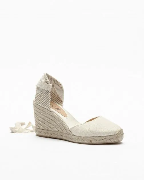 Sandalias con cuña PROF NATY 2 Beige