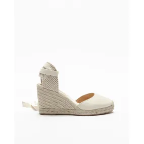 Sandalias con cuña PROF NATY 2 Beige