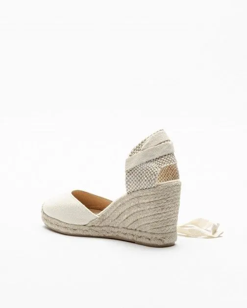 Sandalias con cuña PROF NATY 2 Beige