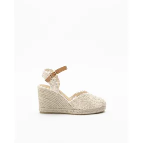 Sandalias con cuña PROF PRO24YU471 Beige