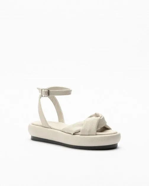 Sandalias de plataforma PROF I2PV24 Beige