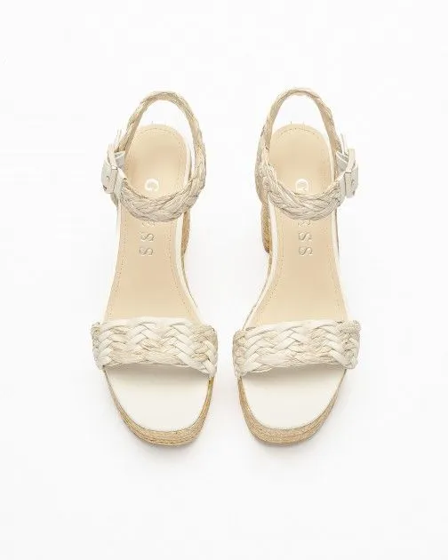 Sandalias de tacón alto Guess FLGFONELE03 Beige