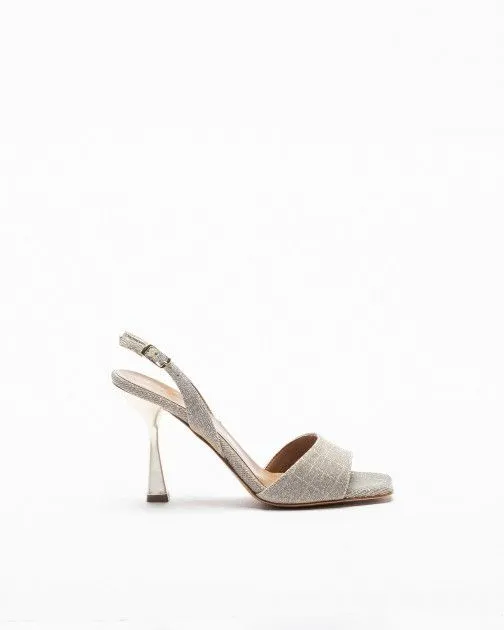 Sandalias de tacón alto PROF 211 Beige