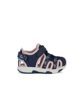 Sandalias Geox Multy Niña Azul/Rosa