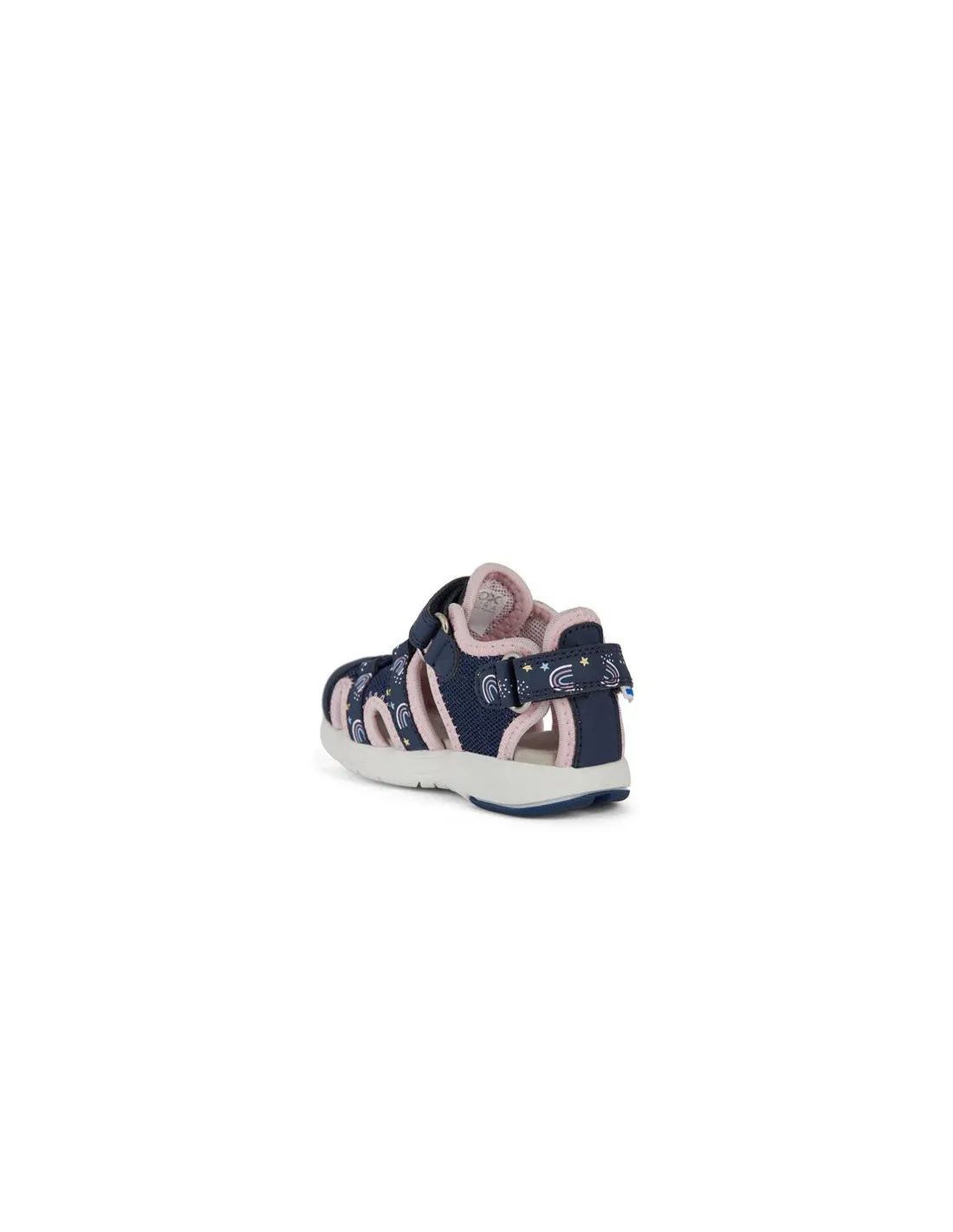 Sandalias Geox Multy Niña Azul/Rosa