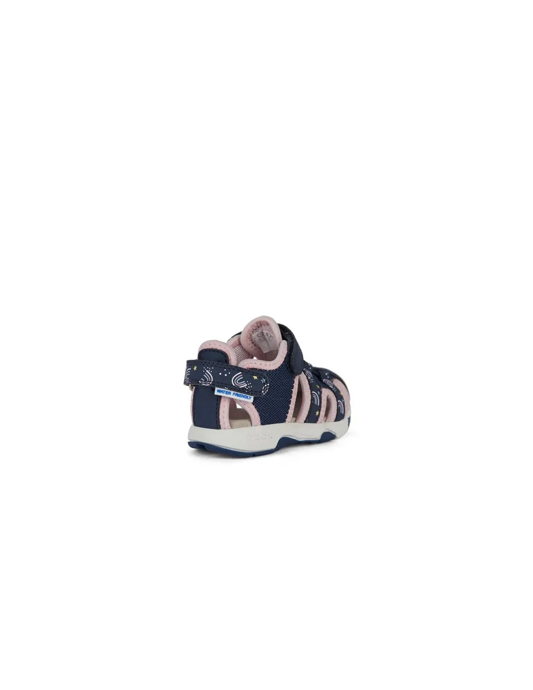 Sandalias Geox Multy Niña Azul/Rosa