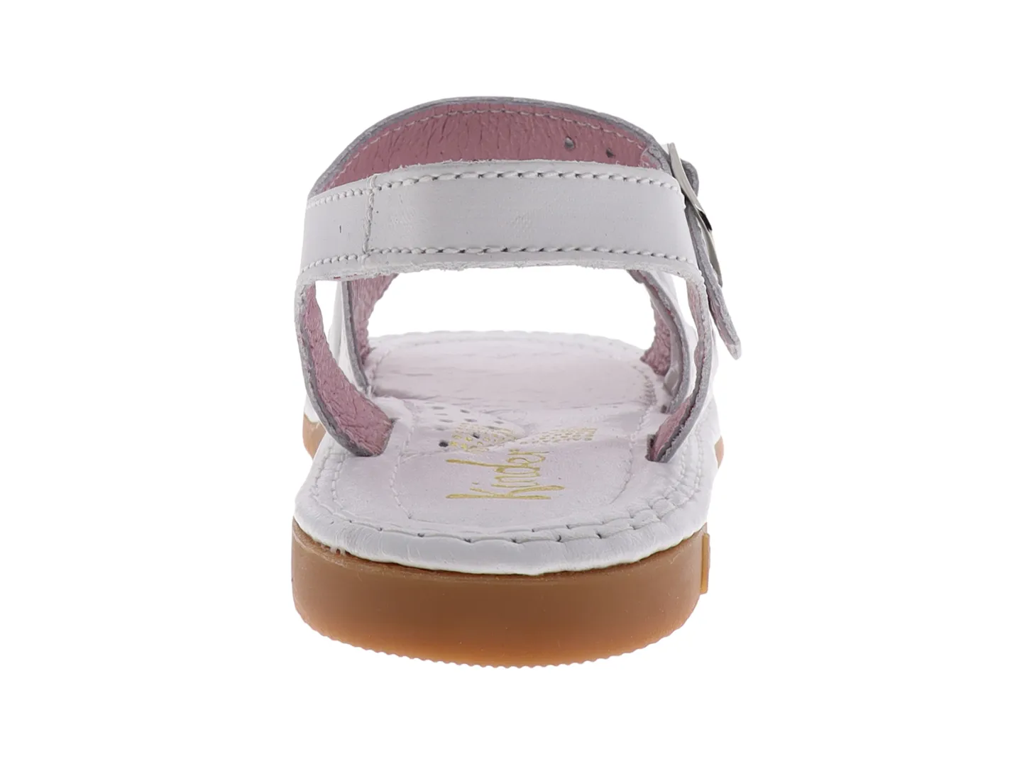 Sandalias Kinder 6624 Blanco Para Niña