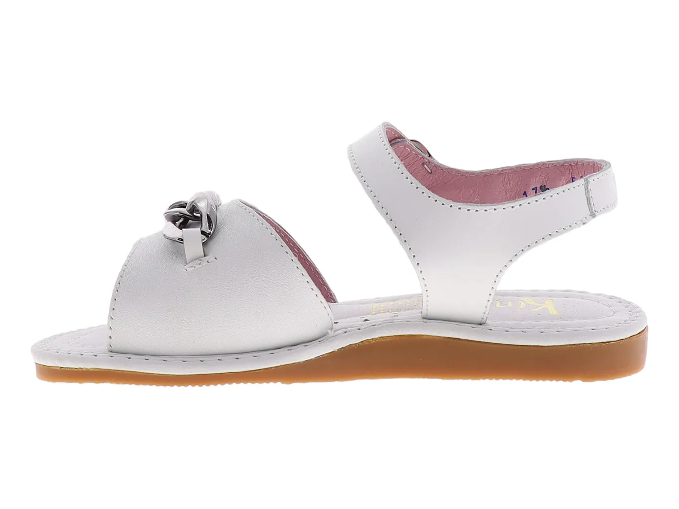 Sandalias Kinder 6649 Blanco Para Niña