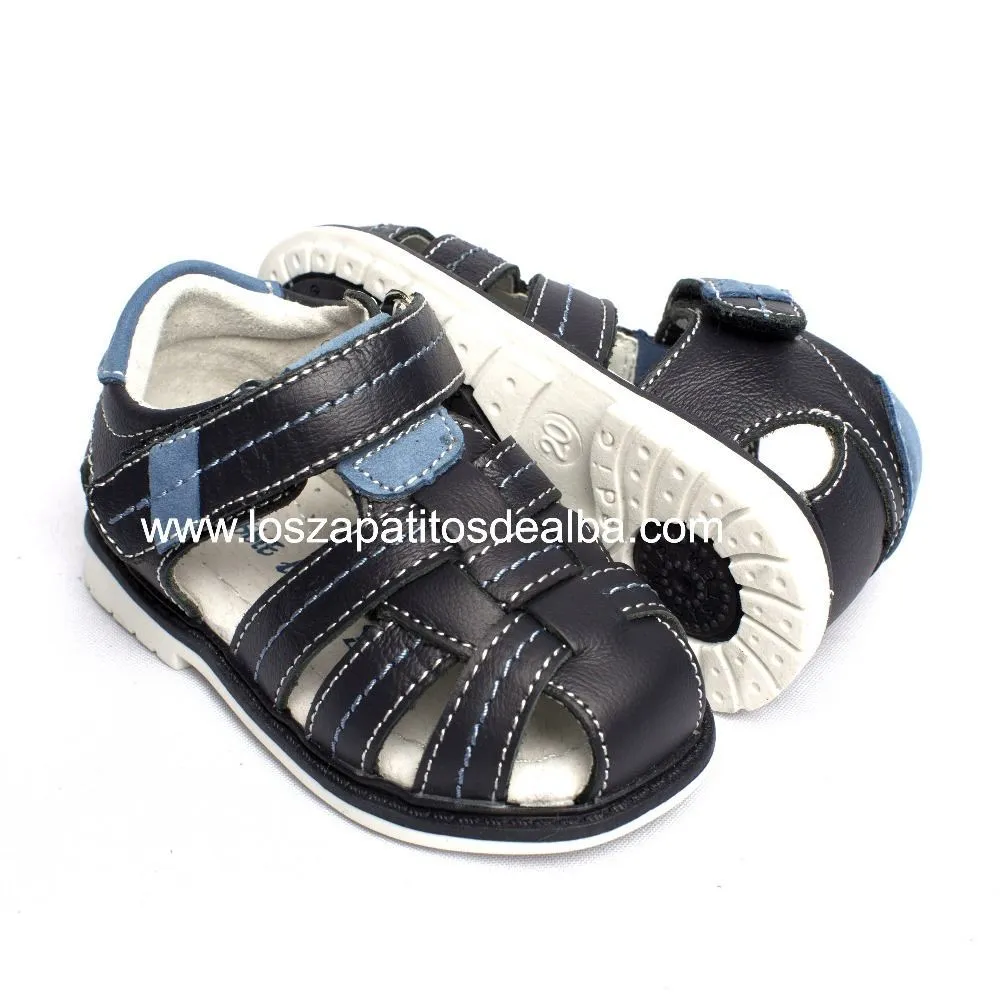 Sandalias Niño Azul Marino cangrejeras Sport