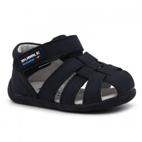 Sandalias Niño Azul Marino Tiras Primeros Pasos Velcro